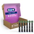 Oral-B CrossAction Electric Toothbrush Replacement Brush Heads, Black, 6 Count 🍁 All In One Marketplace Canada