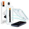 Spigen AluminaCore Tempered Glass Screen Protector [Glas.tR EZ Fit] designed for iPhone 17 Pro | iPhone 17 | iPhone 16 Pro [2 Pack] 9H+ Hardness, Aluminum-Enhanced Durability 🍁 All In One Marketplace Canada