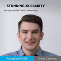 Anker PowerConf C200 2K Webcam for PC, Webcam for Laptop, Computer Camera, with AI-Noise Canceling Microphones, Stereo Mics, Adjustable Field of View, Low-Light Correction, Built-in Privacy Cover 🍁 All In One Marketplace Canada