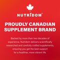 Nutridom NAC 600 mg, 300 Capsules, Canadian-Made N-Acetyl-L-Cysteine Supplement, Non-GMO, Vegan, Gluten Free, Made in Canada 🍁 All In One Marketplace Canada