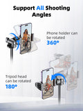 Kaiess 62" Phone Tripod, Selfie Stick Tripod & Phone Tripod Stand with Remote, Cell Phone Tripod for iPhone, Extendable Travel Tripod Compatible with iPhone/Android/Camera 🍁 All In One Marketplace Canada
