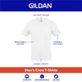 GILDAN Men's Crew T-Shirts, Multipack, Style G1100, White (12-Pack), Large, White (12-Pack), Large 🍁 All In One Marketplace Canada