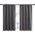 NICETOWN Blackout Kitchen Curtains 45 Inches Long, W42 x L45, Grey 🍁 All In One Marketplace Canada