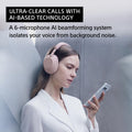 Sony WH-1000XM6 The Best Wireless Noise Canceling Headphones, HD NC Processor QN3, 12 Microphones, Adaptive NC Optimizer, Mastered by Engineers, Studio-Quality, 30-Hour Battery, Sand Pink 🍁 All In One Marketplace Canada