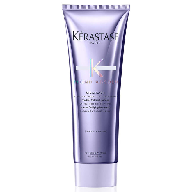 Kérastase Blond Absolu Conditioner, Cicaflash Purple Conditioner, Repairs & Nourishes, Protects Against Breakage, For Bleached, Highlighted, and Damaged Hair, With Hyaluronic Acid 🍁 All In One Marketplace Canada