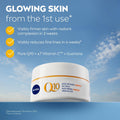 NIVEA Q10 Energy Anti-Wrinkle Day Face Cream, Anti Wrinkle Firming Cream with Q10, Vitamin C and E, Face Moisturizer for Tired Looking Skin, Visibly Reduces the Look of Wrinkles, 50mL 🍁 All In One Marketplace Canada