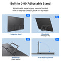 InnoView Portable Monitor 15.6" 1080P Portable Monitor for Laptop with Protective Sleeve Built-in 90° Adjustable Stand USB C HDMI Ultra-Slim Laptop Screen Extender for MacBook Phone PS Xbox Switch 🍁 All In One Marketplace Canada