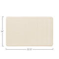 Rubbermaid Commercial Products Bath Tub and Shower Mat | Medium - 14 x 24 in. | White | Machine Washable | Safti-Grip Non-Slip Bathroom Mat with Suction Cups for Home/Hotel/Shower/Bathtub 🍁 All In One Marketplace Canada