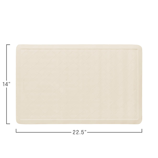 Rubbermaid Commercial Products Bath Tub and Shower Mat | Medium - 14 x 24 in. | White | Machine Washable | Safti-Grip Non-Slip Bathroom Mat with Suction Cups for Home/Hotel/Shower/Bathtub 🍁 All In One Marketplace Canada