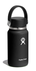 Hydro Flask Micro Bottle - Leak Proof Purse or Pocket Flask - Insulated Mini Water Bottle 6.7 Oz Black 🍁 All In One Marketplace Canada