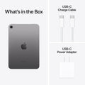 Apple iPad mini (A17 Pro): Apple Intelligence, 8.3-inch Liquid Retina Display, 128GB, Wi-Fi 6E, 12MP Front/12MP Back Camera, Touch ID, All-Day Battery Life — Space Grey 🍁 All In One Marketplace Canada