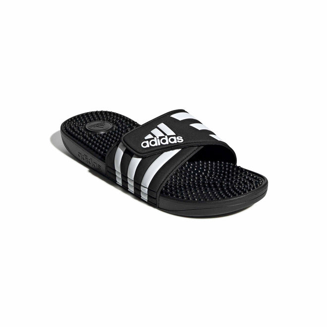 adidas Unisex-Adult Adissage, Core Black/White/Core Black, 10 🍁 All In One Marketplace Canada