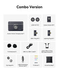 Hollyland Lark M2 Wireless Lavalier Microphone for iPhone/Android/Camera/PC/Laptop with Lightning/USB-C/Plug, 48KHz 24Bit, 1000ft Range, Noise Cancellation, 30H Battery for Video Recording, Streaming 🍁 All In One Marketplace Canada