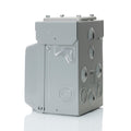 Leviton 50A Outdoor EV Charging Outlet with Metal Weather-Resistant Cover, Surface Mount, EVCVM-050, Gray 🍁 All In One Marketplace Canada