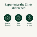 Zinus Twin Mattress - 10 Inch Green Tea Cooling Gel Memory Foam Mattress, Pressure Relief, for Cool Sleep, CertiPUR-US Certified Foam, Mattress in a Box, 10-Year Warranty, Twin Size 🍁 All In One Marketplace Canada