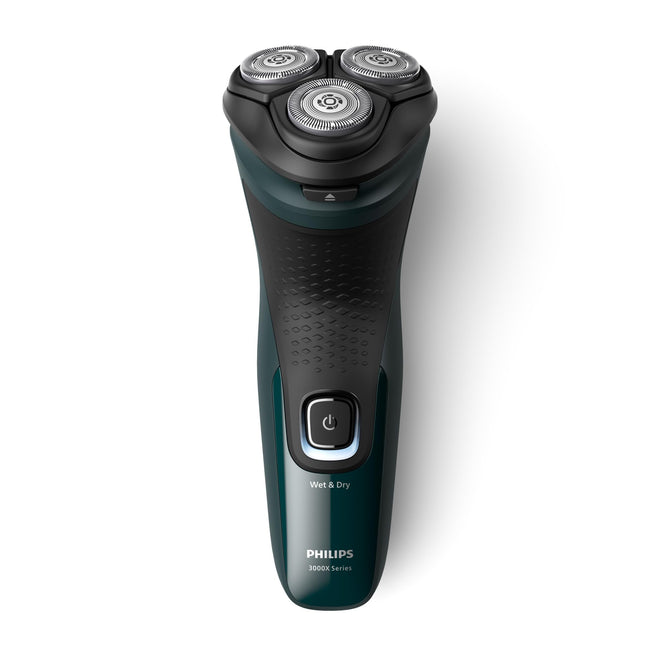 Philips Shaver 3000X Series, Wet and Dry Electric Shaver, SkinProtect Technology, Pop-up Trimmer, P-cap, Dark Forest Green, Model X3002/00 🍁 All In One Marketplace Canada