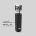 Bubba 24 oz Dualsip Water Bottle with Straw & 2-Way Lid | Leakproof Metal Tumbler | Insulated Stainless Steel | Reusable | Lightweight | Dishwasher Safe | Lead & BPA-Free | Office Siren 🍁 All In One Marketplace Canada