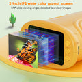 Temodu Kids Microscope 2.0" Screen 1000X Digital Microscope for Kids, Mini Pocket Handheld Microscopes for Children Birthday Festival Gift, Science Education Fun Toys for Boys Girls Ages 4-12 (Yellow) 🍁 All In One Marketplace Canada