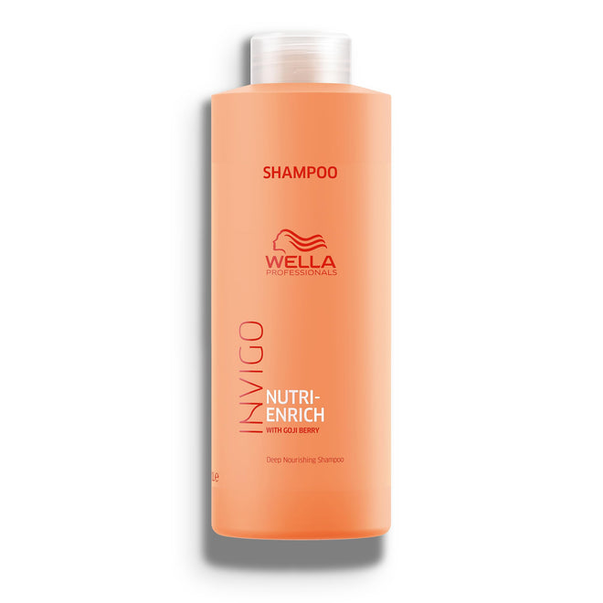 Wella Professionals Invigo Nutri-Enrich Deep Nourishing Shampoo | For Dry or Stressed Hair | 33.8 Fl oz 🍁 All In One Marketplace Canada