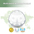 haakaa Ladybug Milk Collector Breast Shells Nursing Cup Silicone Breast Milk Collector Milk Savers for Breastfeeding Nipple Shells Protect Sore Nipples Extra-Soft and Reusable, 2.5oz/75ml, 1 PC 🍁 All In One Marketplace Canada