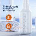 Veco Spray Bottle (5 Pack,16 Oz) with Measurements and Adjustable Nozzle(Mist & Stream Mode), HDPE Plastic Spray Bottles for Cleaning Solution,No Leak and Clog 🍁 All In One Marketplace Canada