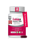Pharmaris i-max Polysaccharide Iron Complex, 150 mg Elemental Iron Supplement for Treatment and Prevention of Iron Deficiency Anemia, 250 mg Vitamin C, 1000 mcg Vitamin B12, No Artificial Dyes, Vegan, 100 Capsules 🍁 All In One Marketplace Canada