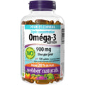 Webber Naturals Omega-3 900 mg Triple Strength, 120 Clear Enteric No Fishy Aftertaste Softgels, Supports Cardiovascular Health and Brain Function 🍁 All In One Marketplace Canada
