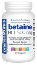 Prairie Naturals Betaine HCL 500mg VCaps - 120 Count 🍁 All In One Marketplace Canada