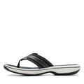 Clarks Cloudsteppers Women's Breeze Sea Flip-Flop, Black Synthetic, 9 Medium US 🍁 All In One Marketplace Canada