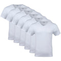 Gildan Men's V-Neck T-Shirts, Multipack, Style G1103, White (6-Pack), X-Large 🍁 All In One Marketplace Canada