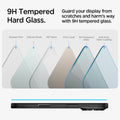 Spigen Tempered Glass Screen Protector [GlasTR EZ FIT] designed for iPhone 16 / iPhone 15 [2 Pack] 🍁 All In One Marketplace Canada
