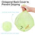 Aievrgad Biodegradable Trash bags 50PCS, 13Gallon/50L large Garbage bags/ For kitchen Bin. Bin Liner/Trash/rubbish Bags, 100% Recycled,Tough, degradable, Compost Bags for Food/household/garden 🍁 All In One Marketplace Canada
