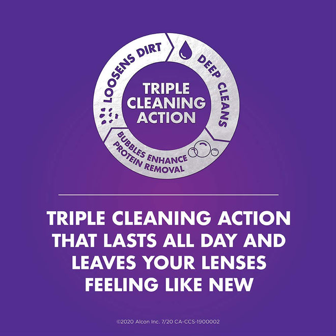 CLEAR CARE® Plus With HydraGlyde Contact Lens Solution, Twin Pack Cleaning & Disinfecting Solution With Hydrogen Peroxide, 2 x 360 mL 🍁 All In One Marketplace Canada