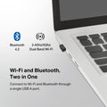 TP-Link AC600 Nano WiFi Bluetooth 4.2 USB Adapter (Archer T2UB Nano) - 2.4G/5G Dual Band Wireless Network Adapter for PC Desktop, Mini Travel Size, Supports Windows 11/10/8.1/8 🍁 All In One Marketplace Canada