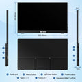 InnoView Portable Monitor 15.6" 1080P Portable Monitor for Laptop with Protective Sleeve Built-in 90° Adjustable Stand USB C HDMI Ultra-Slim Laptop Screen Extender for MacBook Phone PS Xbox Switch 🍁 All In One Marketplace Canada
