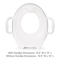 Munchkin Sturdy Potty Training Seat, Grey 🍁 All In One Marketplace Canada