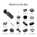 DJI Osmo Pocket 4 Creator Combo, Pocket Gimbal Vlog Camera, 1″ CMOS & 4K/240fps, 3‑Axis Stabilization, 2× Lossless Zoom, 107GB Built-in Storage, Mic 3 Transmitter, Fill Light, Osmo Mini Tripod 🍁 All In One Marketplace Canada
