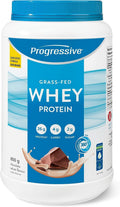 Progressive Grass-Fed 100% Whey Protein Powder Chocolate, 26g of New Zealand Whey Concentrate per Scoop for Muscle Gain, Pasture-Raised, Non-GMO, Canadian-Made Antibiotic-free, Hormone-free, 850 g 🍁 All In One Marketplace Canada