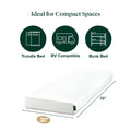 ZINUS 5 Inch Memory Foam Mattress/Bunk Bed Mattress, Narrow Twin 🍁 All In One Marketplace Canada