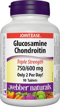 Webber Naturals Glucosamine Chondroitin, 90 Tablets 🍁 All In One Marketplace Canada