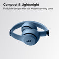 Beats Solo 4 - Wireless Bluetooth On-Ear Headphones, Apple & Android Compatible, Up to 50 Hours of Battery Life - Slate Blue 🍁 All In One Marketplace Canada
