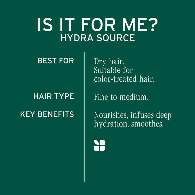 BIOLAGE Conditioner, HydraSource Detangling Solution, Detangles & Controls Static For Less Frizz & Fly-Aways, For Dry Hair, Paraben Free, Vegan 🍁 All In One Marketplace Canada