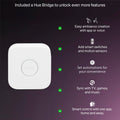 Philips Hue Essential Starter Kit: Bridge + 4 Essential E26 Smart Bulbs, White and Color Ambiance, 2200K-6500K, Dimmable, Works with Alexa, Google Assistant, Samsung SmartThings, Apple Home 🍁 All In One Marketplace Canada