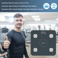 Homebuds Digital Bathroom Scale for Body Weight and Body Fat, Weighing Professional Since 2001, Body Composition Monitor Professional for BMI Fat Water Muscle with App, 400lb, Blue 🍁 All In One Marketplace Canada