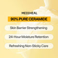 MEDIHEAL Ceramide Essential Face Mask - Moisturizing, Barrier Repair with Panthenol & Adenosine for Intense Hydration for Dry & Sensitive Skin, Face Mask for Women, Vegan, Korean Skincare (10 Sheets) 🍁 All In One Marketplace Canada