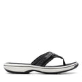 Clarks Cloudsteppers Women's Breeze Sea Flip-Flop, Black Synthetic, 9 Medium US 🍁 All In One Marketplace Canada