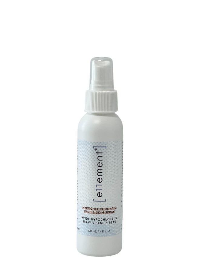 e11ement - Hypochlorous Acid All Natural Face and Skin Spray - Safe for All Skin Types - Acne Prone Skin - Dry Face, Skin, Scalp - Piercings & Tattoos Aftercare - Natural Saline Toner - Eye Lash Cleanser - Facial Cleanser - Soothes and Repairs Skin (Featu