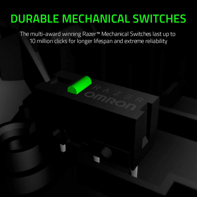 Razer DeathAdder Essential Gaming Mouse: 6400 DPI Optical Sensor - 5 Programmable Buttons - Mechanical Switches - Rubber Side Grips - Classic Black 🍁 All In One Marketplace Canada
