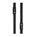 Gymreapers Lifting Wrist Straps for Weightlifting, Bodybuilding, Powerlifting, Strength Training, & Deadlifts - Padded Neoprene with 18" Cotton (Black) 🍁 All In One Marketplace Canada