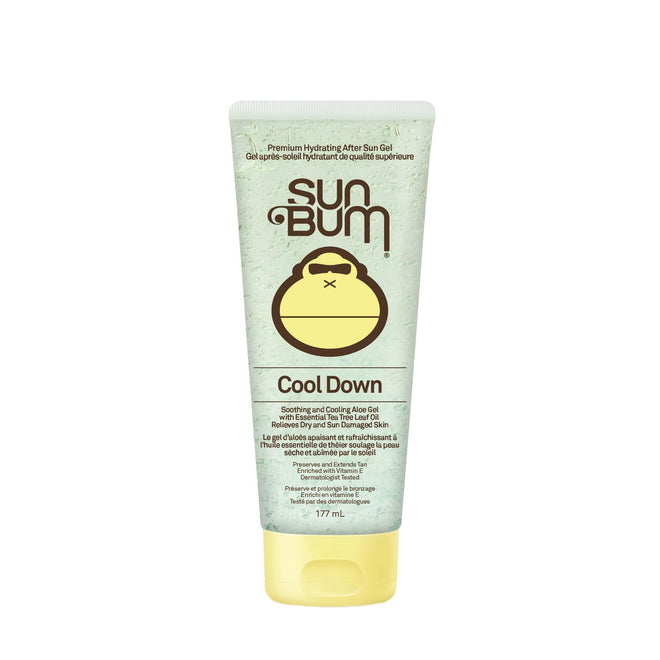 Sun Bum Cool Down Aloe Vera Gel | Vegan and Hypoallergenic After Sun Care with Cocoa Butter to Soothe and Hydrate Sunburn Pain Relief | 177ml / 6 oz 🍁 All In One Marketplace Canada